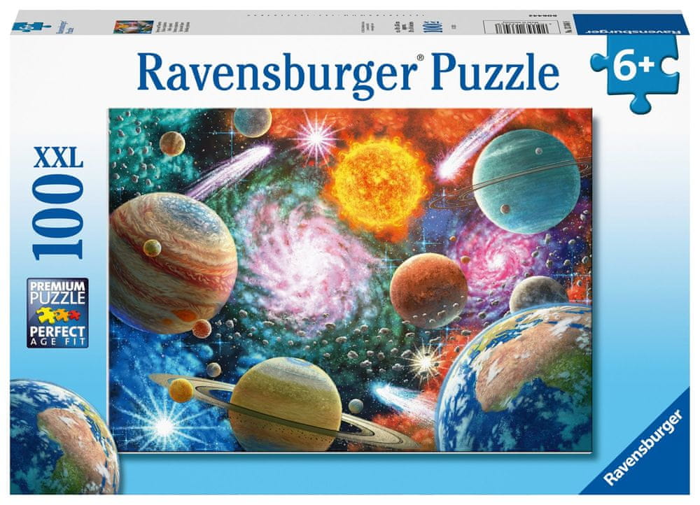 Ravensburger Puzzle 133468 Vo vesmíre 100 dielikov